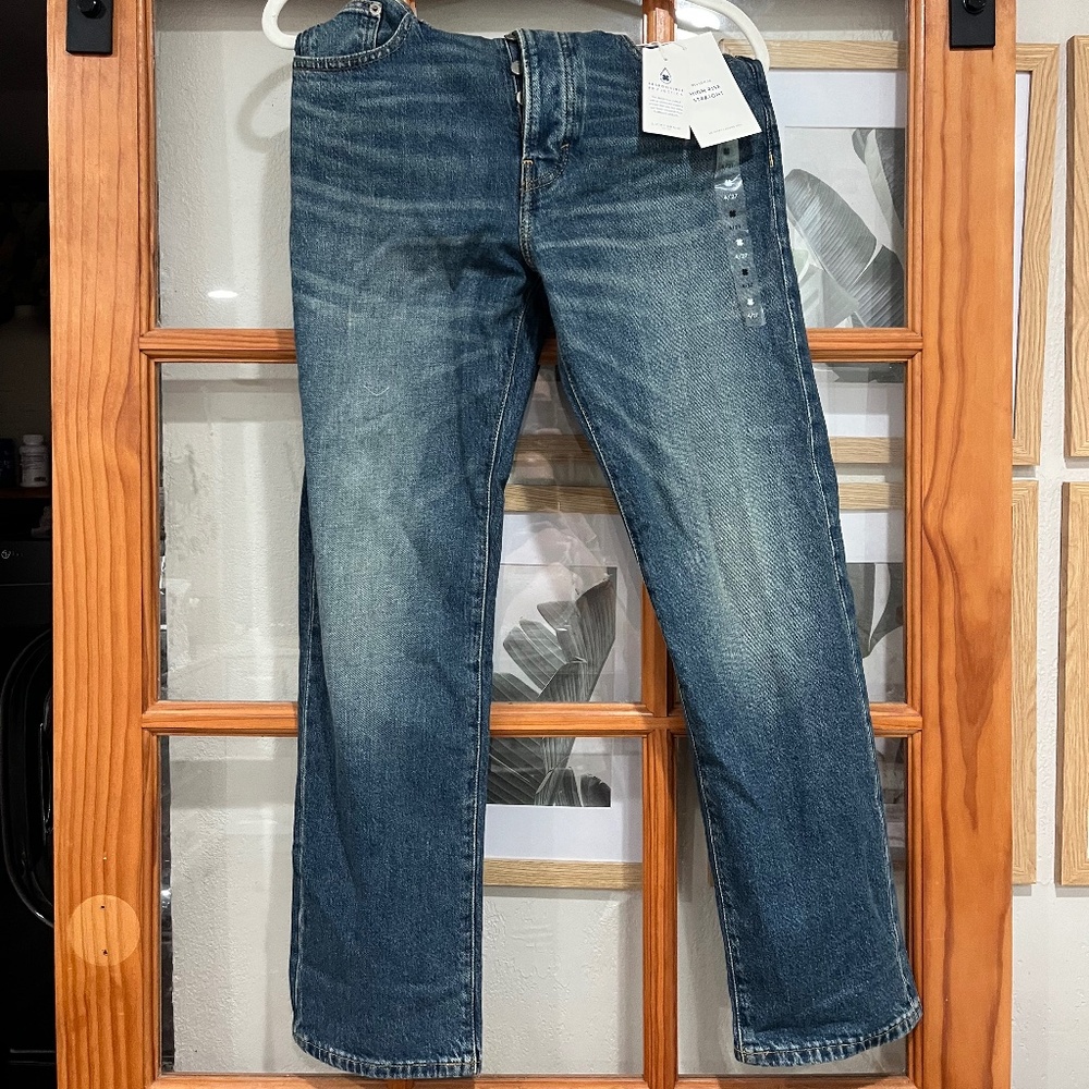 luckybrand 90s loose high rise straight